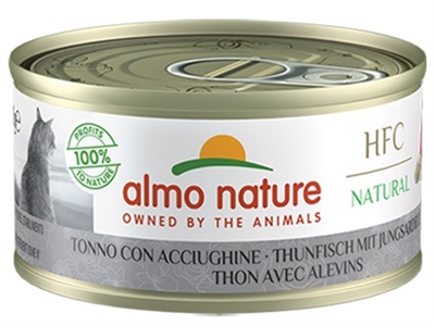 Almo nature cat tonijn/sardines 24x70gr