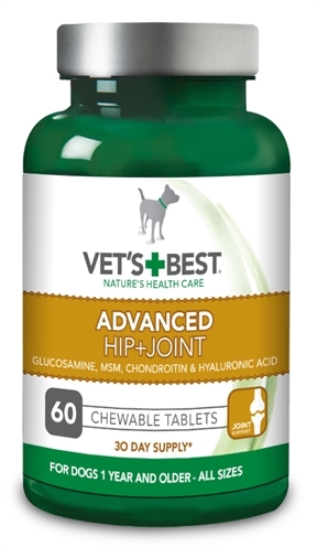 Vets best advanced hip+joint hond