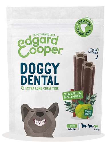 Edgard & Cooper dental sticks appel / eucalyptus maat S