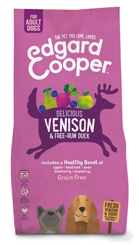Edgard & cooper adult verse hert / scharreleend graanvrij