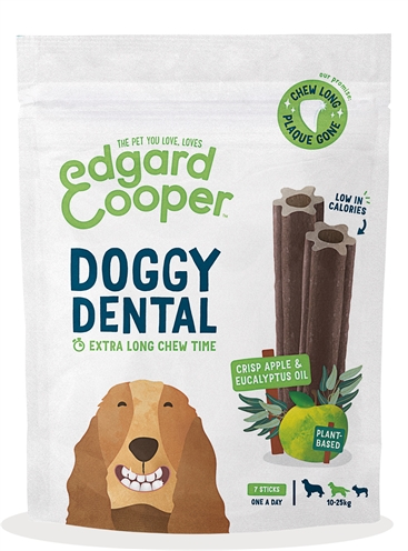 Edgard & cooper dental sticks appel / eucalyptus maat M