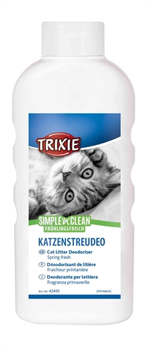 Trixie simple’n’nclean geurverdrijver kattenbak lentefris