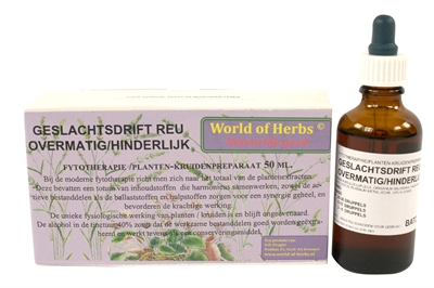 World of herbs fytotherapie overmatige geslachtsdrift reu