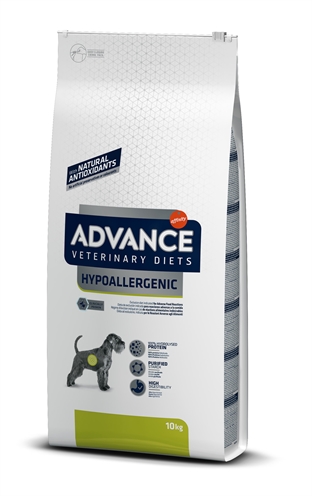 Advance hond veterinary diet hypo allergenic (10 KG)