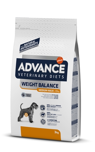 Advance hond veterinary diet obesity (3 KG)