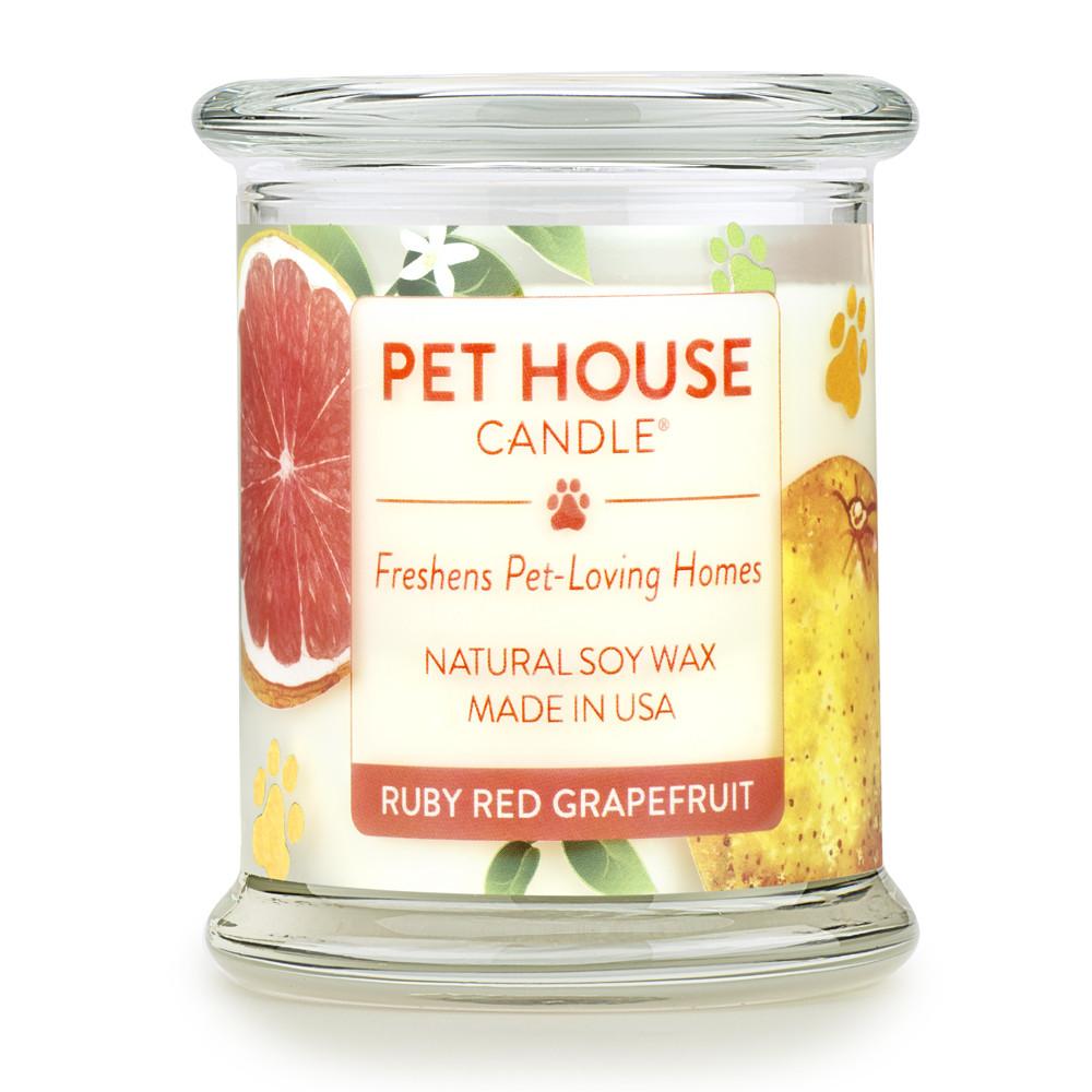 Renske Pet House Candle Ruby Red Grapefruit Huisdieren.nl