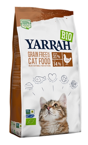 Yarrah cat sterilised grain free (700 GR)