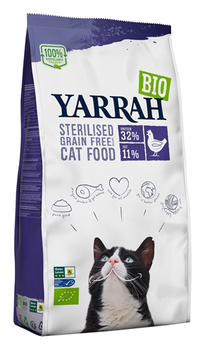 Yarrah cat sterilised grain free (2 KG)