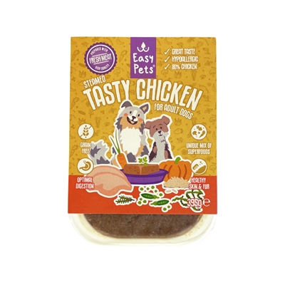 Easypets  freshly steamed tasty chicken for adults
