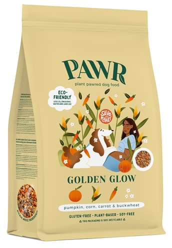 Pawr plantaardig golden glow wortel / maÏs / pompoen / boekweit (750 GR)