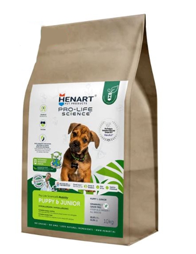Henart mealworm insect puppy / junior with hem eggshell membrane (10 KG)