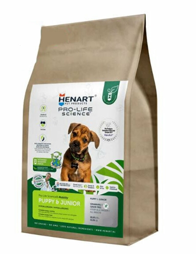 Henart mealworm insect puppy / junior with hem eggshell membrane (5 KG)
