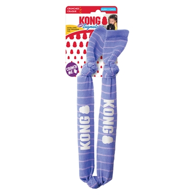 Kong signature crunch rope double puppy (42X3X3 CM)