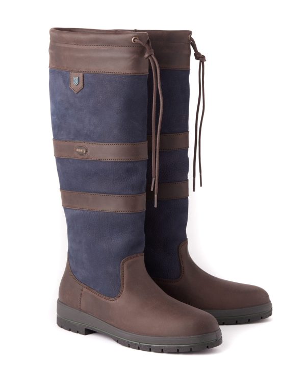 Dubarry galway - navy/brown