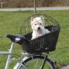 Trixie fietsmand met draadkoepel achterop zwart - Afbeelding 3