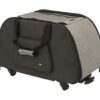 Trixie reismand trolley zwart / lichtgrijs - Afbeelding 5