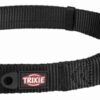 Trixie halsband hond premium halfslip halsband zwart - Afbeelding 2
