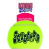 Kong squeakair tennisbal geel met piep - Afbeelding 3