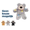 Kong wild knots bear assorti