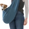 Trixie draagtas buikdrager sling blauw / grijs - Afbeelding 7