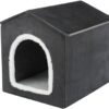 Trixie hondenmand / kattenmand huis livia grijs / wit