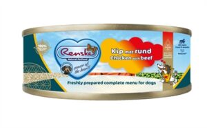 Renske hond vers vlees kip / rund