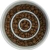 Trixie voerbak slowfeeding keramiek grijs / blauw - Afbeelding 4