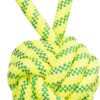 Trixie aquatoy touw met bal drijvend polyester geel / groen - Afbeelding 3
