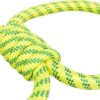Trixie aquatoy touw trekspeeltje ringen polyester geel / groen - Afbeelding 3