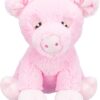 Trixie be eco varkentje edison pluche gerecycled roze