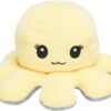 Trixie octopus omkeerbaar pluche grijs / geel