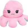 Trixie octopus omkeerbaar pluche grijs / geel - Afbeelding 4