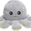 Trixie octopus omkeerbaar pluche grijs / geel - Afbeelding 8