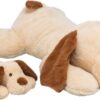 Trixie hond benny pluche beige / bruin - Afbeelding 3
