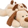 Trixie knuffel hondbenny pluche beige / bruin - Afbeelding 3