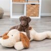 Trixie knuffel hondbenny pluche beige / bruin - Afbeelding 8