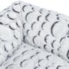 Trixie hondenmand mila hoekig pluche wit / grijs - Afbeelding 5