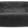 Bia bed fleece hoes hondenmand grijs