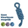 Happy pet king size coil 8 vormig touw