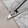 Bia bed kunstleer hoes hondenmand taupe - Afbeelding 3