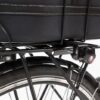 Trixie fietsmand achterop zwart met kussen en kap - Afbeelding 6