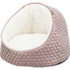 Trixie kattenmand iglo livia roze / creme - Afbeelding 2