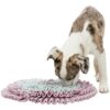 Trixie junior snuffelmat zacht roze / mintgroen / grijs - Afbeelding 6