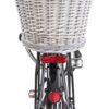Trixie fietsmand bagagedrager met rooster grijs - Afbeelding 9