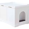 Trixie kattenhuis xl wit - Afbeelding 2