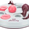 Trixie cat activity flip board bes / roze / lichtgrijs - Afbeelding 2
