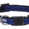 Trixie halsband kat safer life fluweel reflecterend assorti - Afbeelding 2