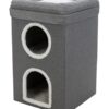 Trixie krabpaal cat tower saul grijs - Afbeelding 3