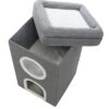 Trixie krabpaal cat tower saul grijs - Afbeelding 4