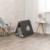 Trixie kattenmand tent elfie met kussen vilt antraciet - Afbeelding 7